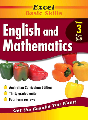 excel stem Excel Basic Skills - English and Mathematics Year 3